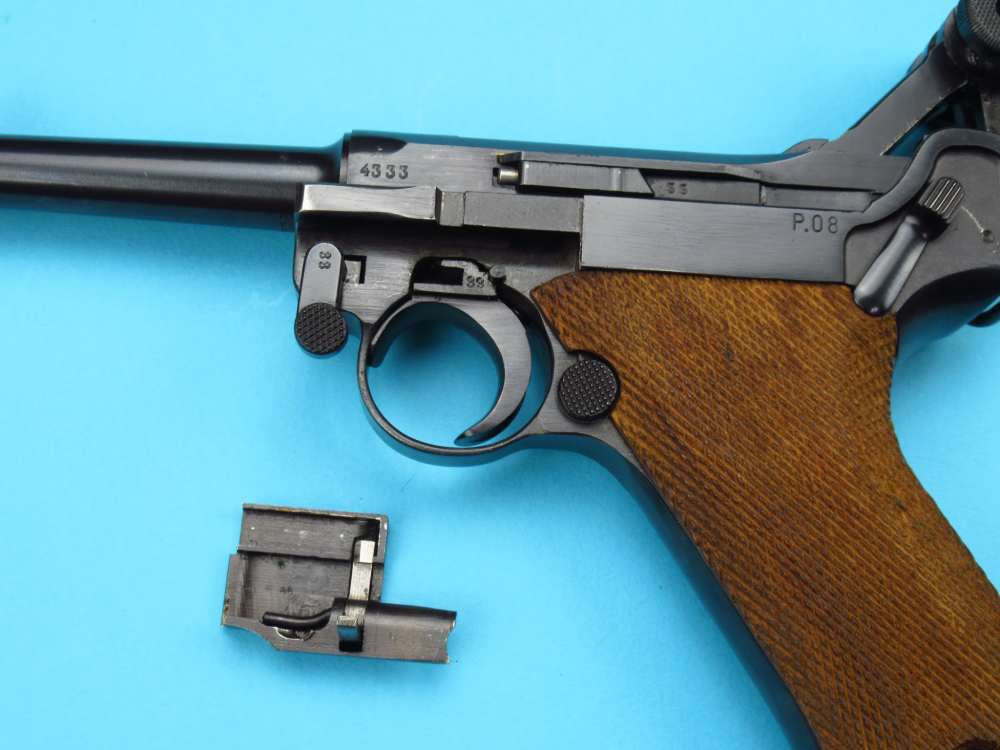 High condition 1941 WWII German Luger BYF41 Mauser P08 9mm P38-img-103