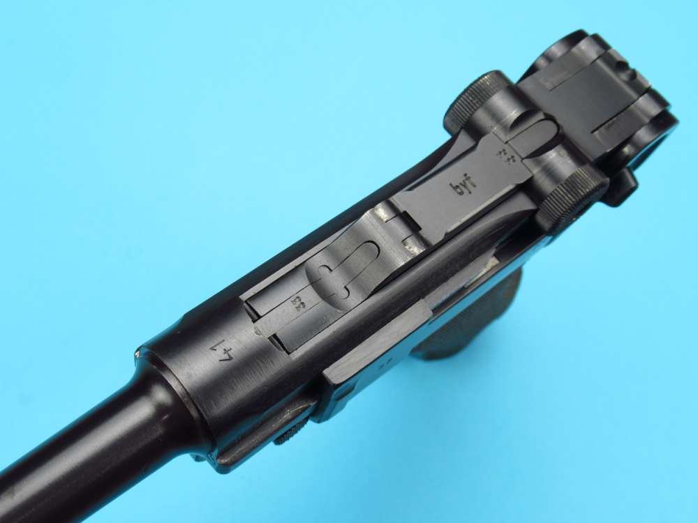 High condition 1941 WWII German Luger BYF41 Mauser P08 9mm P38-img-46