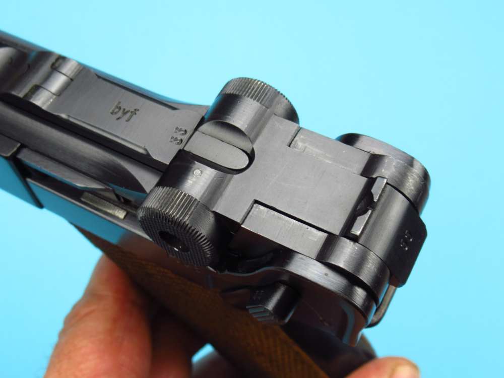 High condition 1941 WWII German Luger BYF41 Mauser P08 9mm P38-img-45
