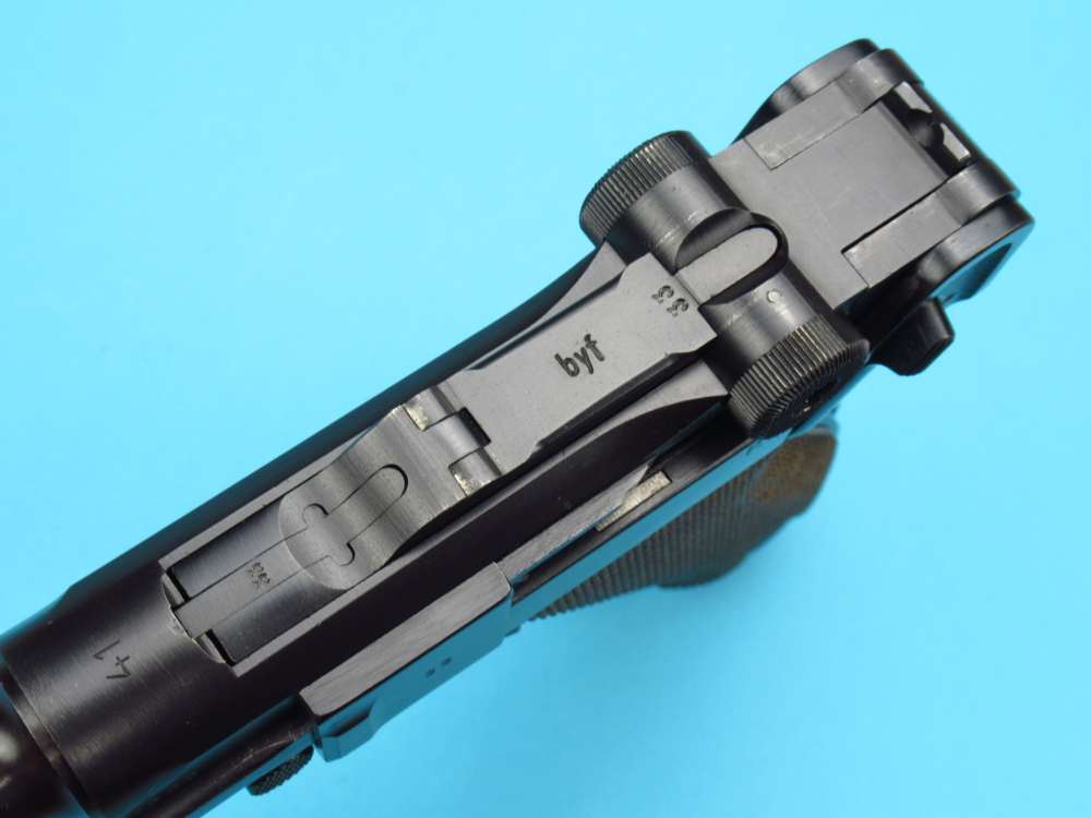 High condition 1941 WWII German Luger BYF41 Mauser P08 9mm P38-img-47