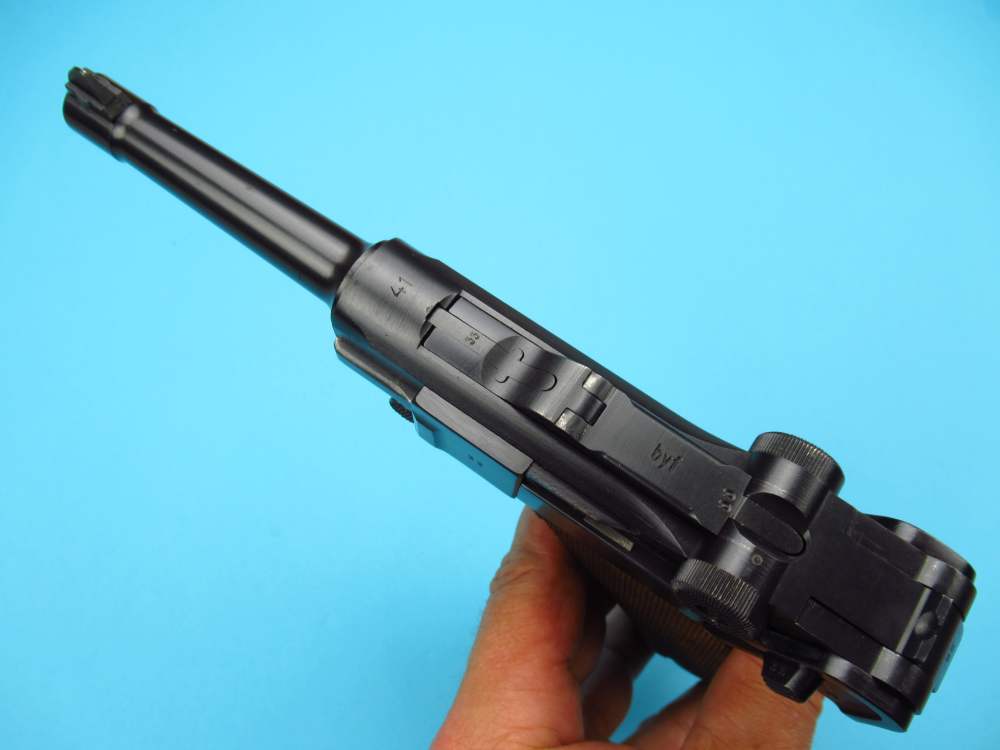 High condition 1941 WWII German Luger BYF41 Mauser P08 9mm P38-img-41