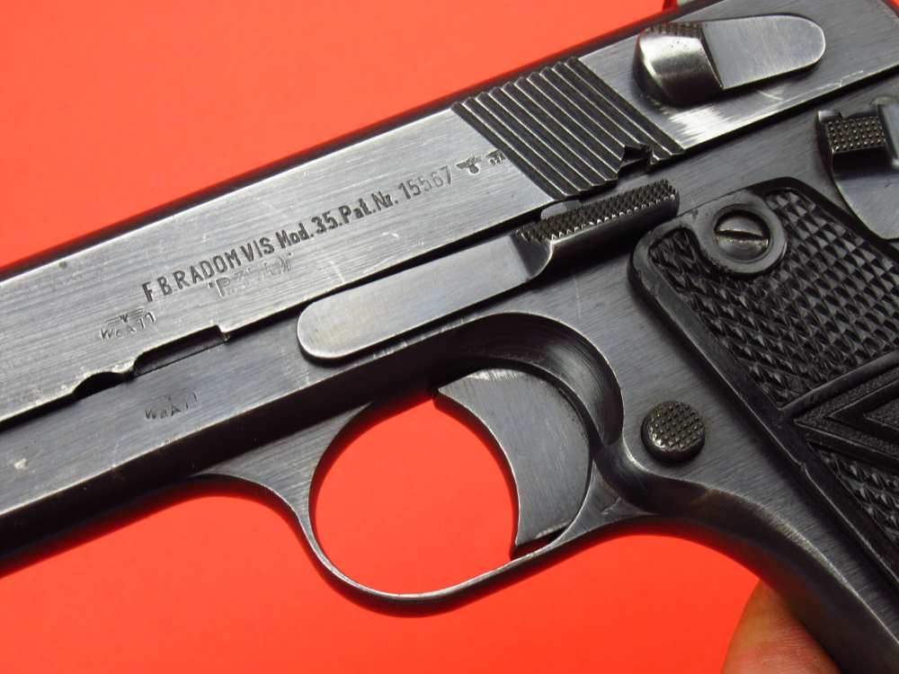Nice 1941 German - Polish Radom VIS RIG WWII pistol 9mm Luger P38 Steyr-img-13