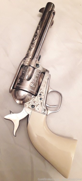 Uberti Cimarron Model P Colt Single Action Army SAA Revolver Cal. 45 Colt-img-4