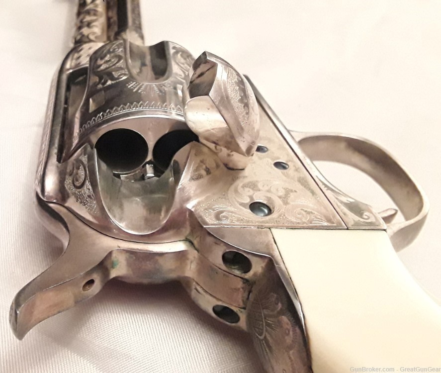 Uberti Cimarron Model P Colt Single Action Army SAA Revolver Cal. 45 Colt-img-6