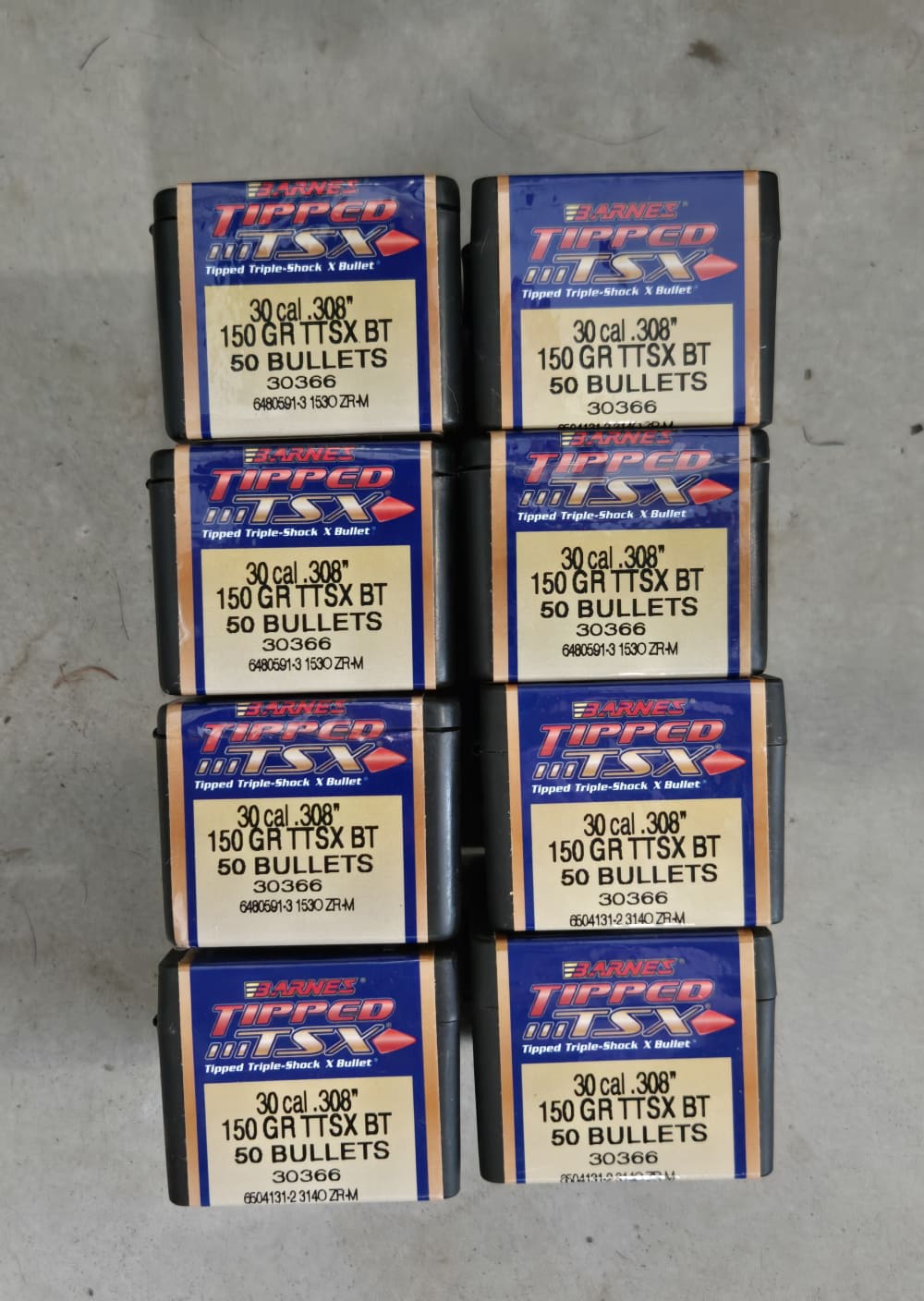 400 Barnes Tipped TSX 30 Cal .308 Reloading Bullets #30366 No Reserve-img-1