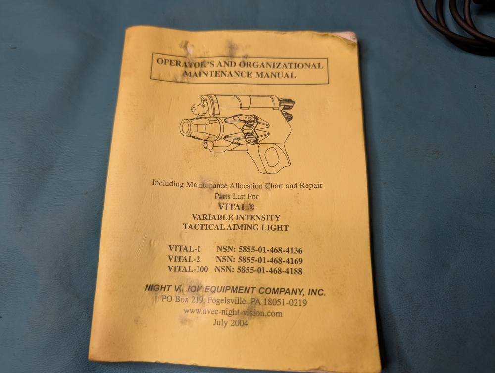 VITAL-2 IR Laser GWoT Collector Package Complete A.R.M.S. Mount-img-6