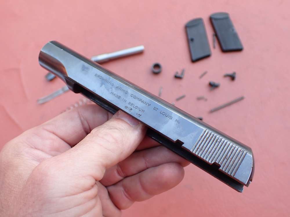 FN BROWNING MODEL 1910 / 1955 BLUED FINISH .380ACP FACTORY PISTOL PARTS KIT-img-3
