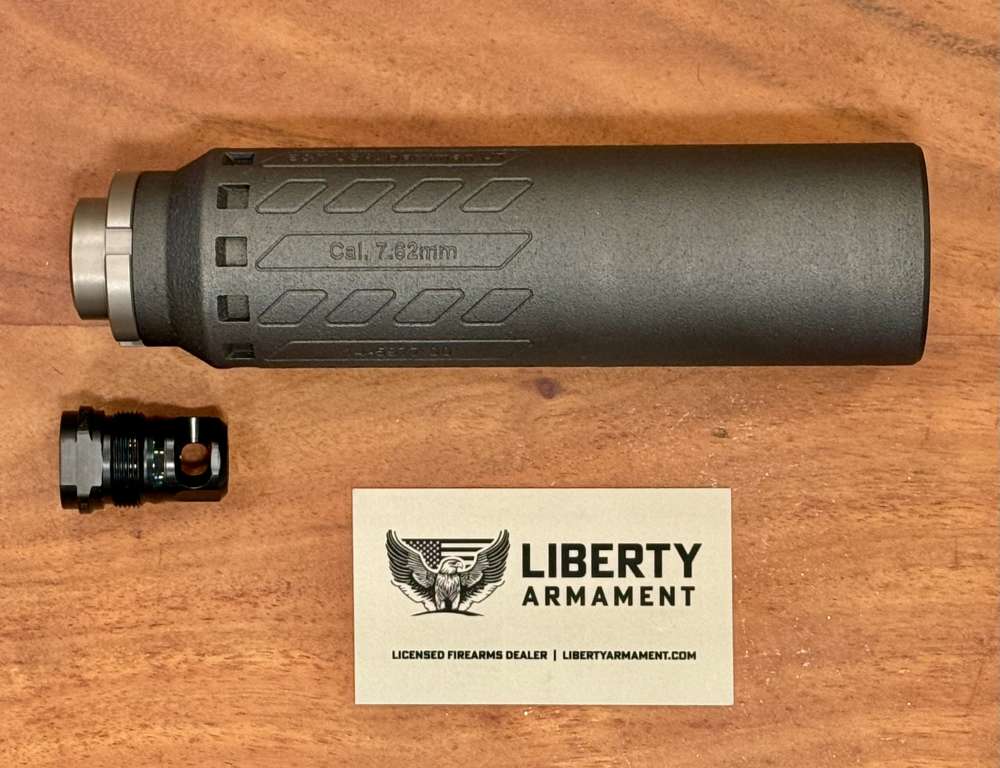 B&T XH-762 Titanium Suppressor w/ RAID Muzzle Brake, SD-145963-img-0