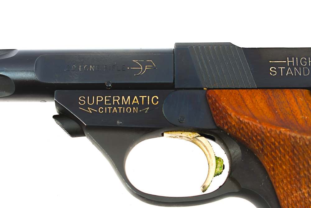 High Standard Supermatic Citation 22 LR 7.25" Hamden CT Target Pistol-img-17