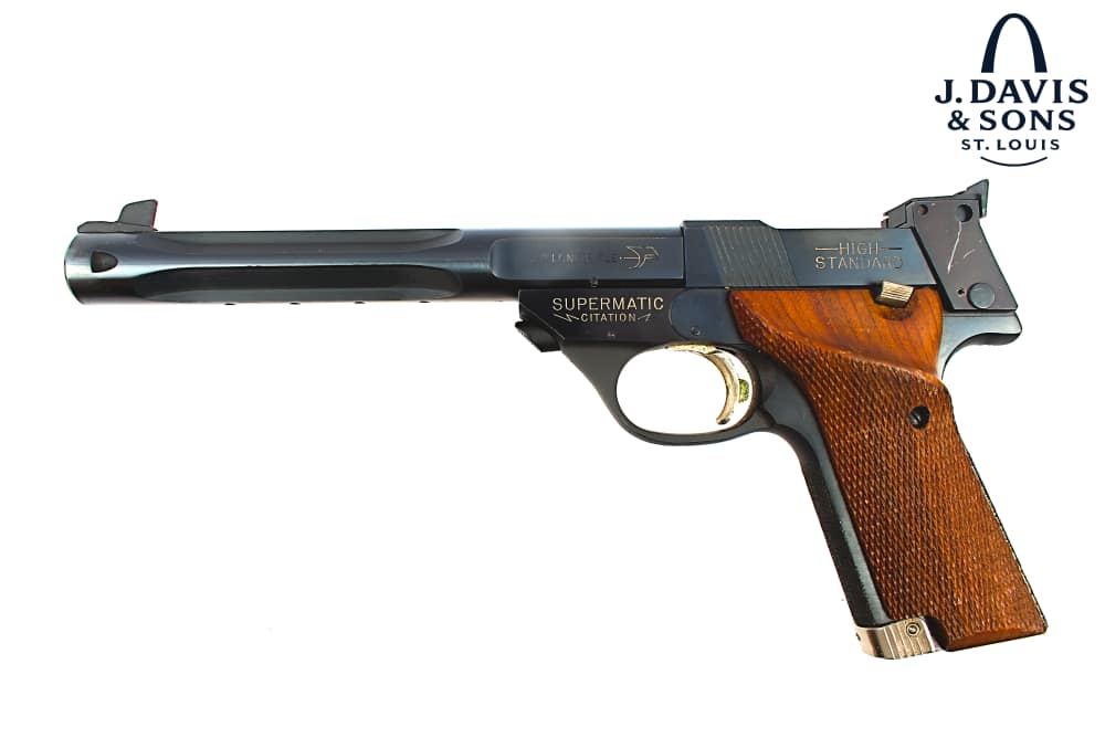 High Standard Supermatic Citation 22 LR 7.25" Hamden CT Target Pistol-img-0