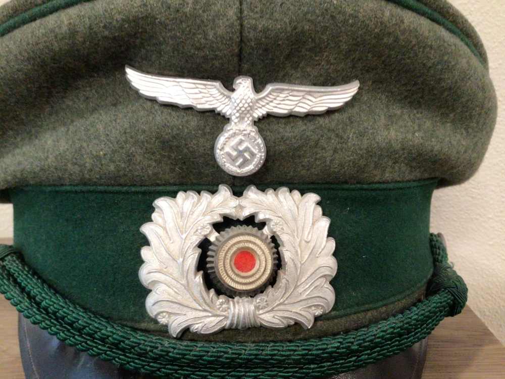 Original WWII German Customs Border Protection Officer Cap Hat-img-1