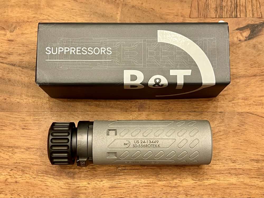 B&T ROTEX 5.56 Mini K Suppressor with Surefire Hub, PRINT-X, SD-556ROTEX-K-img-2