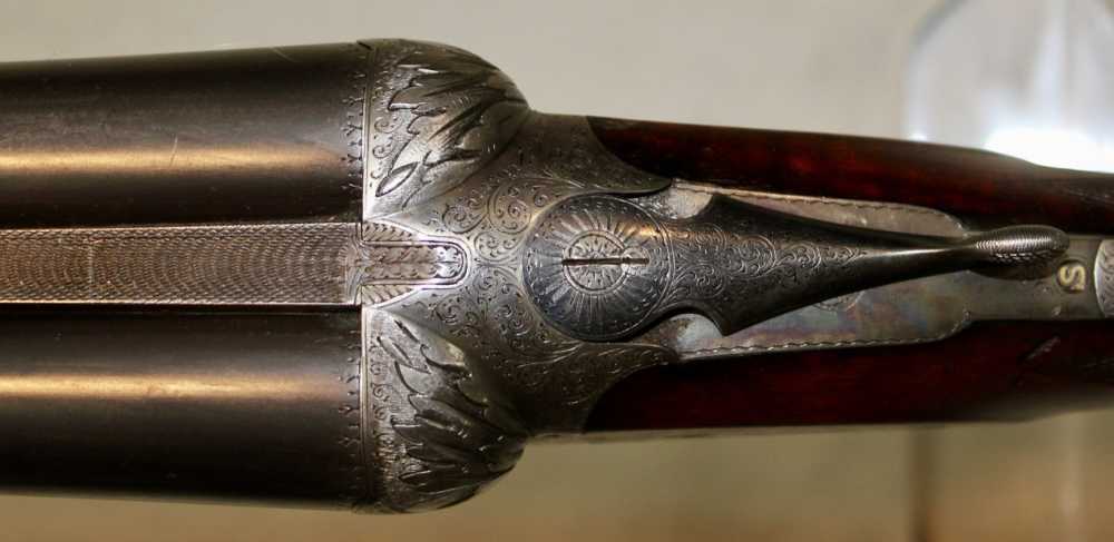Abercrombie & Fitch Belgium made 12 ga. S/S Shotgun-img-11