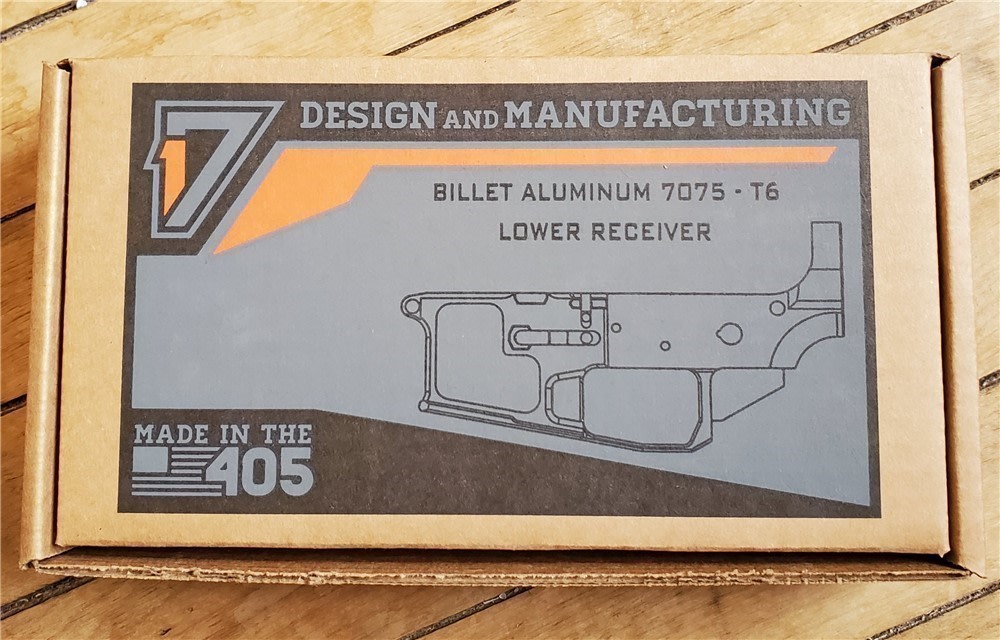 17 Design and Manufacturing Billet Aluminum Lower Receiver-img-2