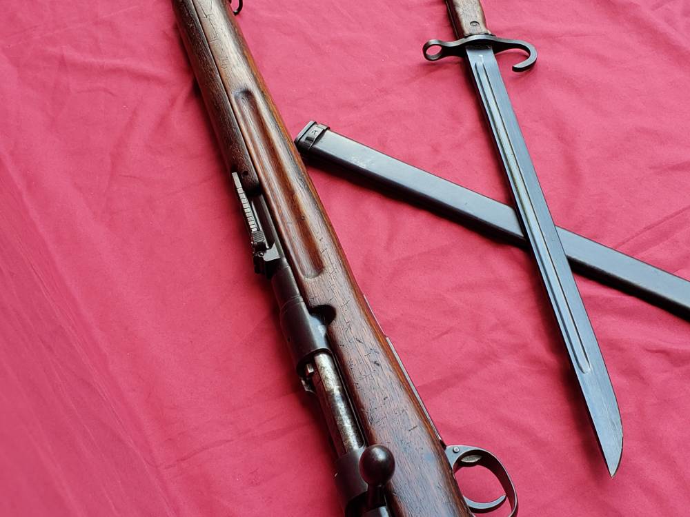 Arisaka Type 38 - Full Mum - Early Bayonet & Scabbard - Stunning - C&R-img-104