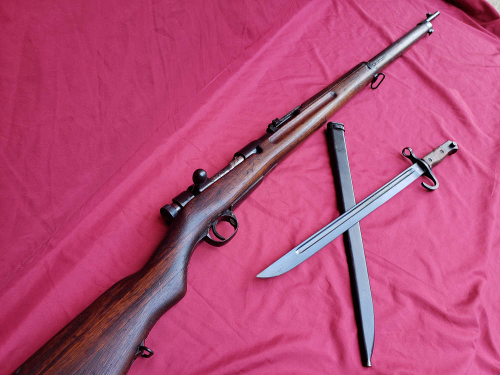 Arisaka Type 38 - Full Mum - Early Bayonet & Scabbard - Stunning - C&R-img-103