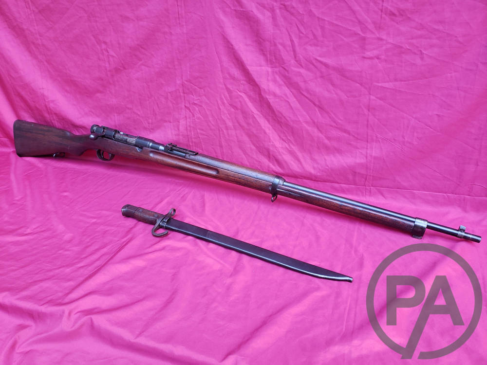 Arisaka Type 38 - Full Mum - Early Bayonet & Scabbard - Stunning - C&R-img-0
