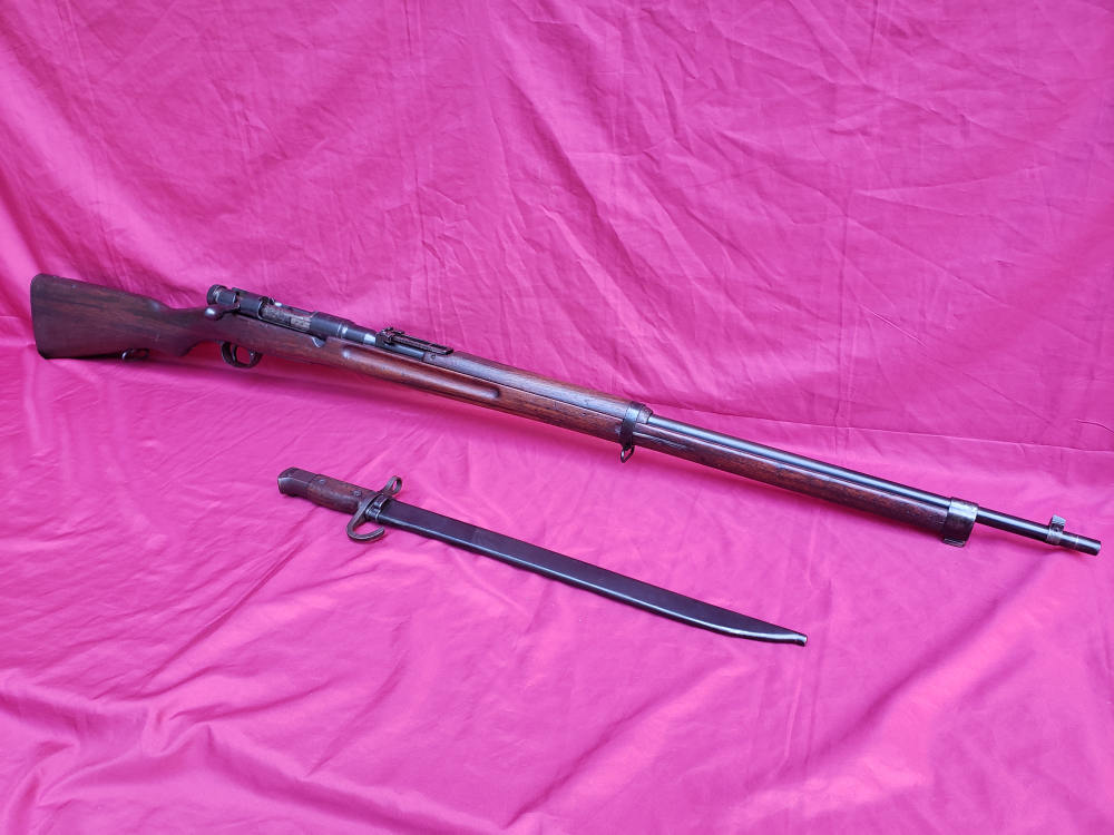 Arisaka Type 38 - Full Mum - Early Bayonet & Scabbard - Stunning - C&R-img-2