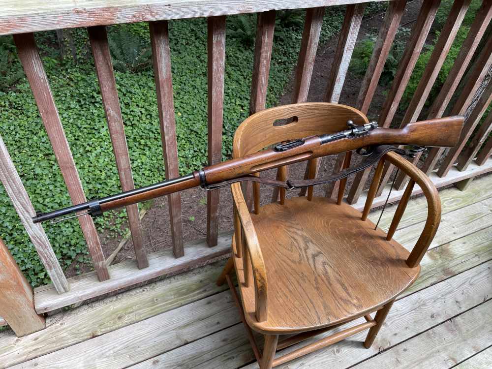 SWEDISH MAUSER MODEL 1896 RIFLE W/ Bayonet and accessories -img-1