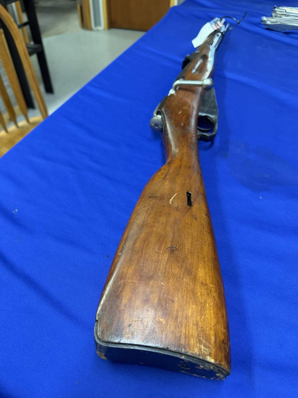 Mosin Nagant with bent sniper bolt Penny Start! -img-0