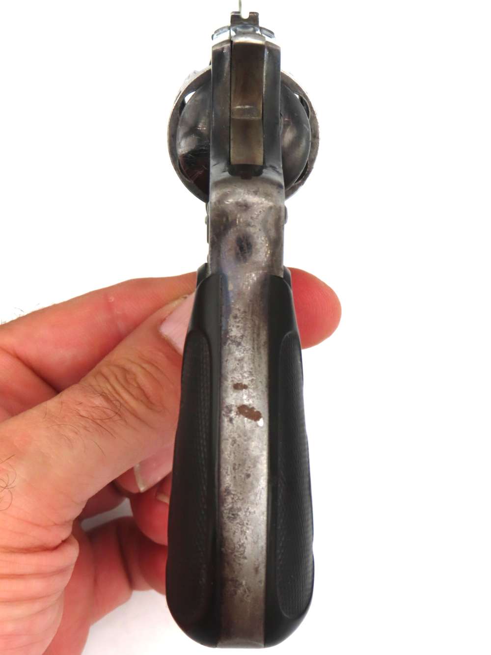 Antique Smith & Wesson 32 Hand Ejector 1st Model 1896 Blued S&W Revolver-img-1