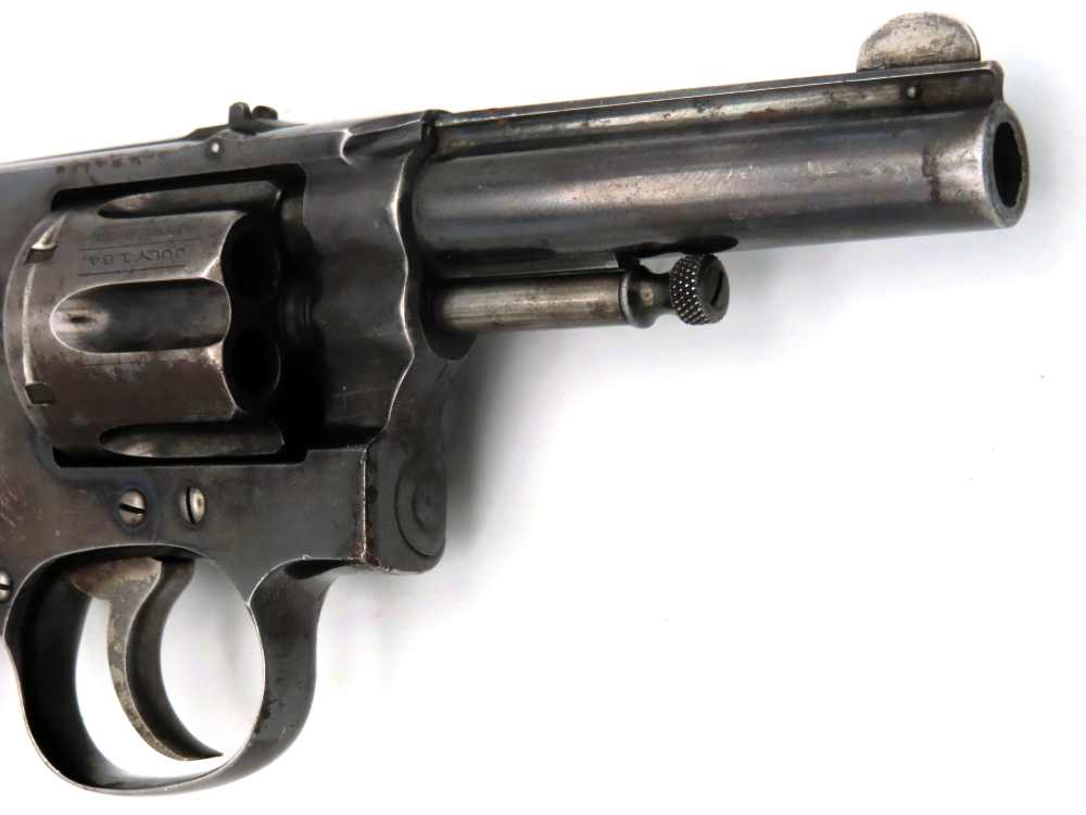 Antique Smith & Wesson 32 Hand Ejector 1st Model 1896 Blued S&W Revolver-img-3