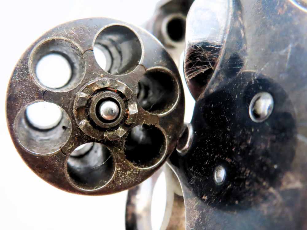 Antique Smith & Wesson 32 Hand Ejector 1st Model 1896 Blued S&W Revolver-img-19