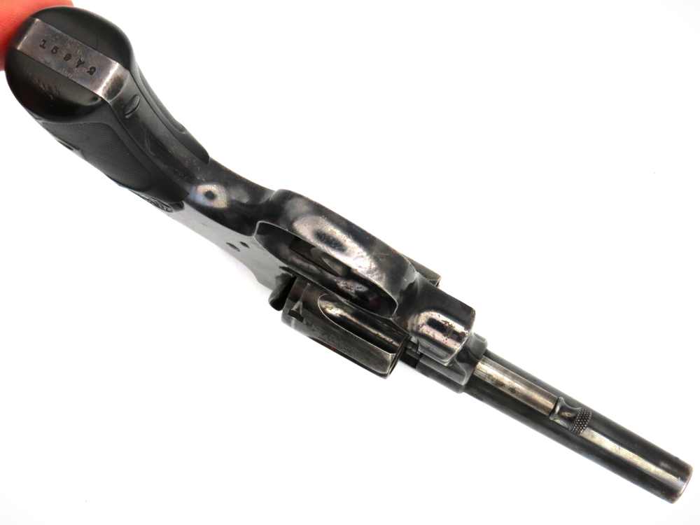 Antique Smith & Wesson 32 Hand Ejector 1st Model 1896 Blued S&W Revolver-img-2