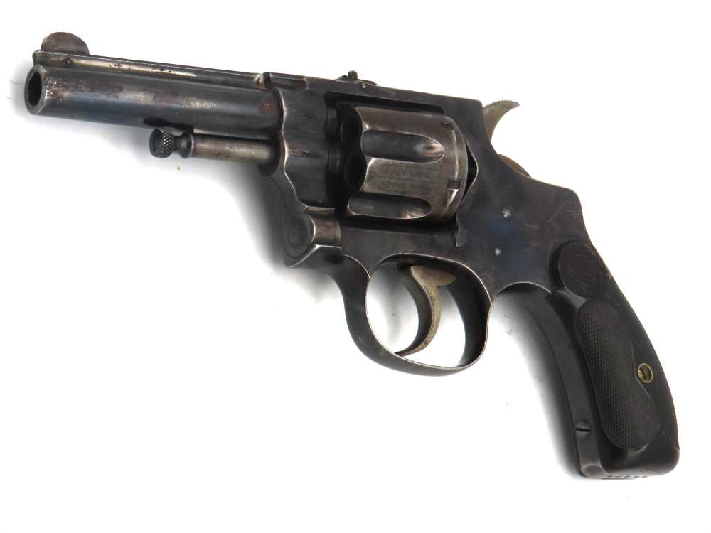 Antique Smith & Wesson 32 Hand Ejector 1st Model 1896 Blued S&W Revolver-img-20