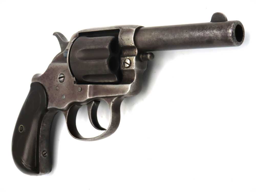 Rare Colt Sheriff's Model 1878 DA Revolver Antique .45 1894-img-10