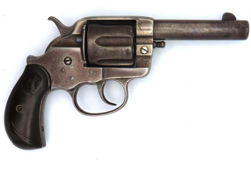 Rare Colt Sheriff's Model 1878 DA Revolver Antique .45 1894-img-0