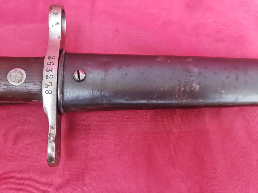Schmidt-Rubin Model 1911 - Original Bayonet & Scabbard - Stunning - C&R-img-80