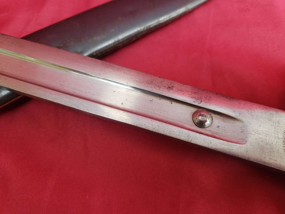 Schmidt-Rubin Model 1911 - Original Bayonet & Scabbard - Stunning - C&R-img-86