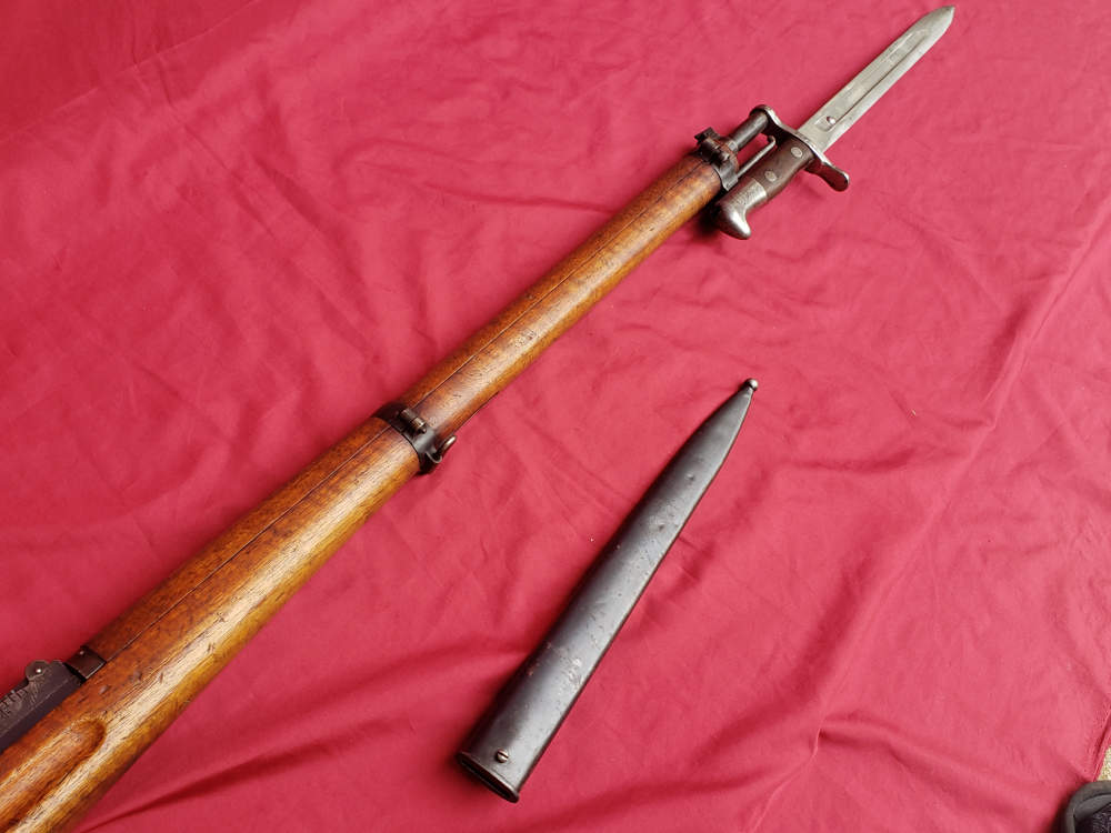 Schmidt-Rubin Model 1911 - Original Bayonet & Scabbard - Stunning - C&R-img-95
