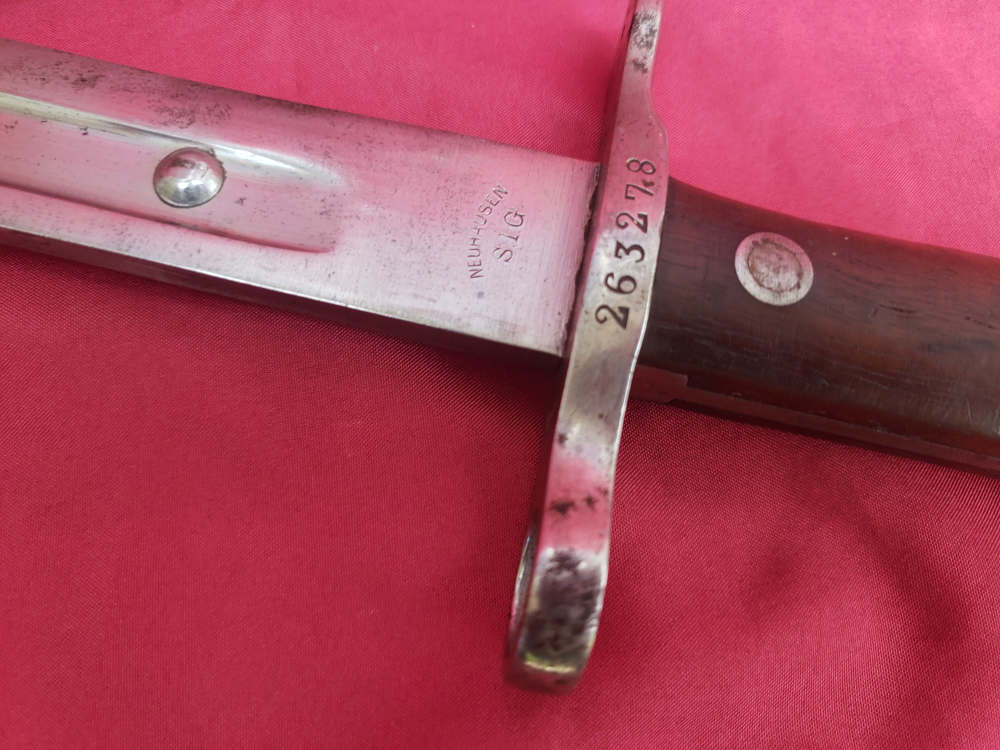 Schmidt-Rubin Model 1911 - Original Bayonet & Scabbard - Stunning - C&R-img-85