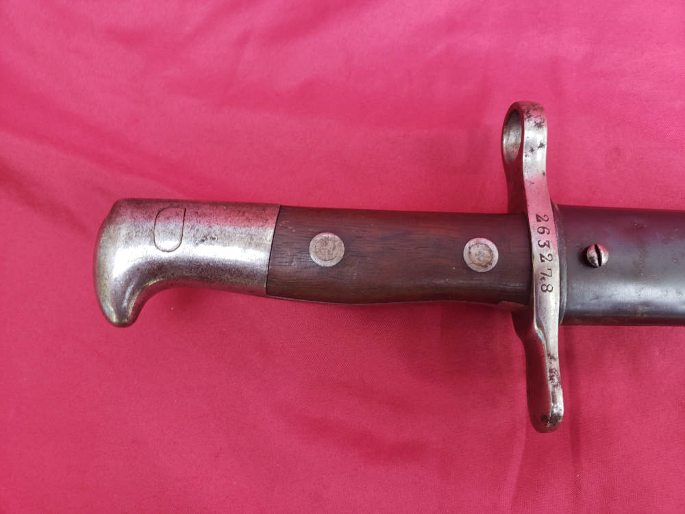 Schmidt-Rubin Model 1911 - Original Bayonet & Scabbard - Stunning - C&R-img-79