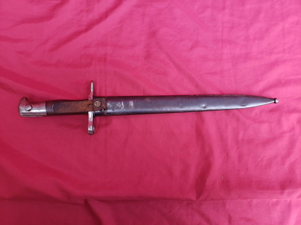 Schmidt-Rubin Model 1911 - Original Bayonet & Scabbard - Stunning - C&R-img-72