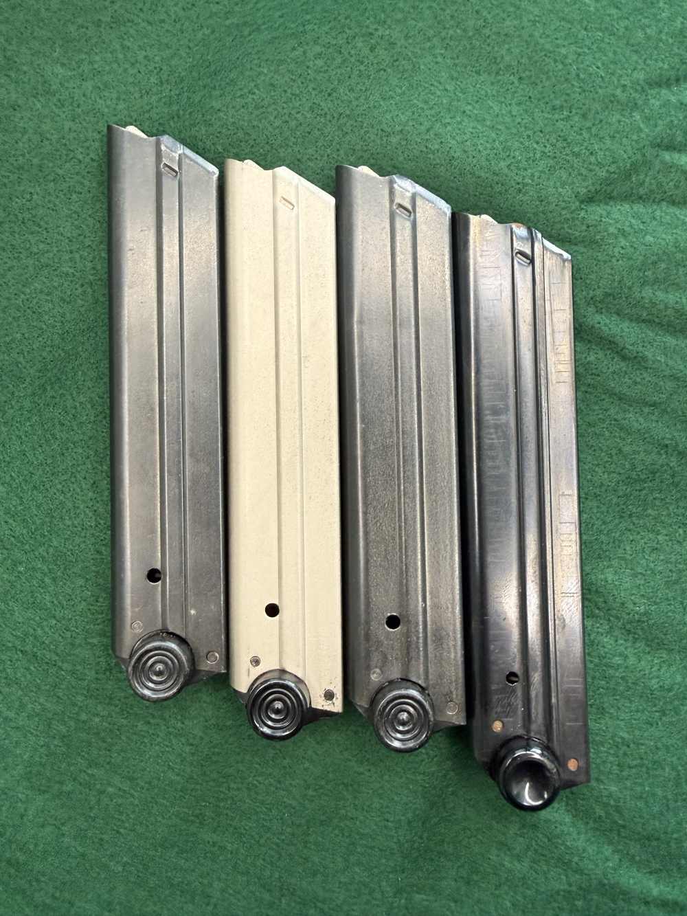 Luger P08 9mm Magazines Lot of 4 Commercial Aftermarket Shooter Mags-img-0