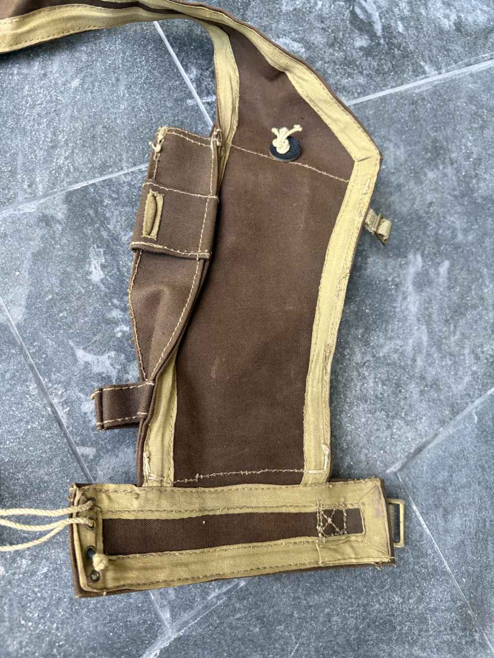 WW2 British Army Skeleton BREN Gun Assault Vest Jerkin 1943 Commando Airbor-img-4