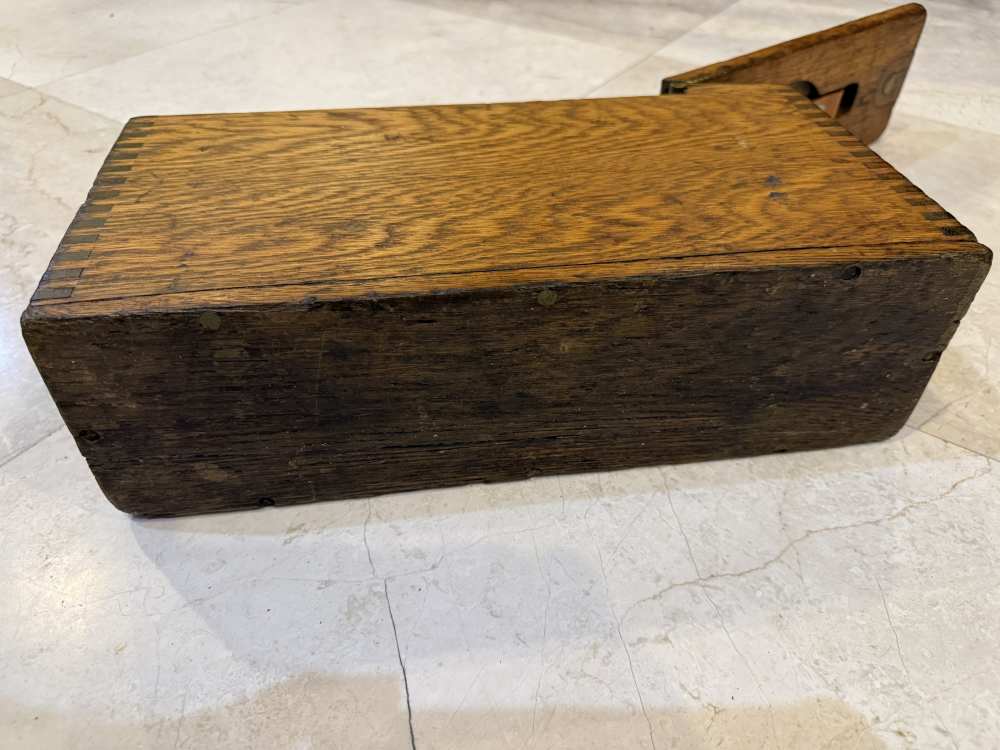 US M1917 Caliber .30 Browning Machine Gun Wooden Ammo Box Wooden Chest-img-7