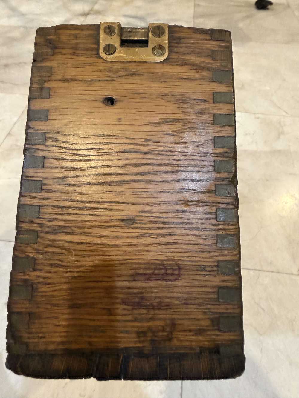 US M1917 Caliber .30 Browning Machine Gun Wooden Ammo Box Wooden Chest-img-6