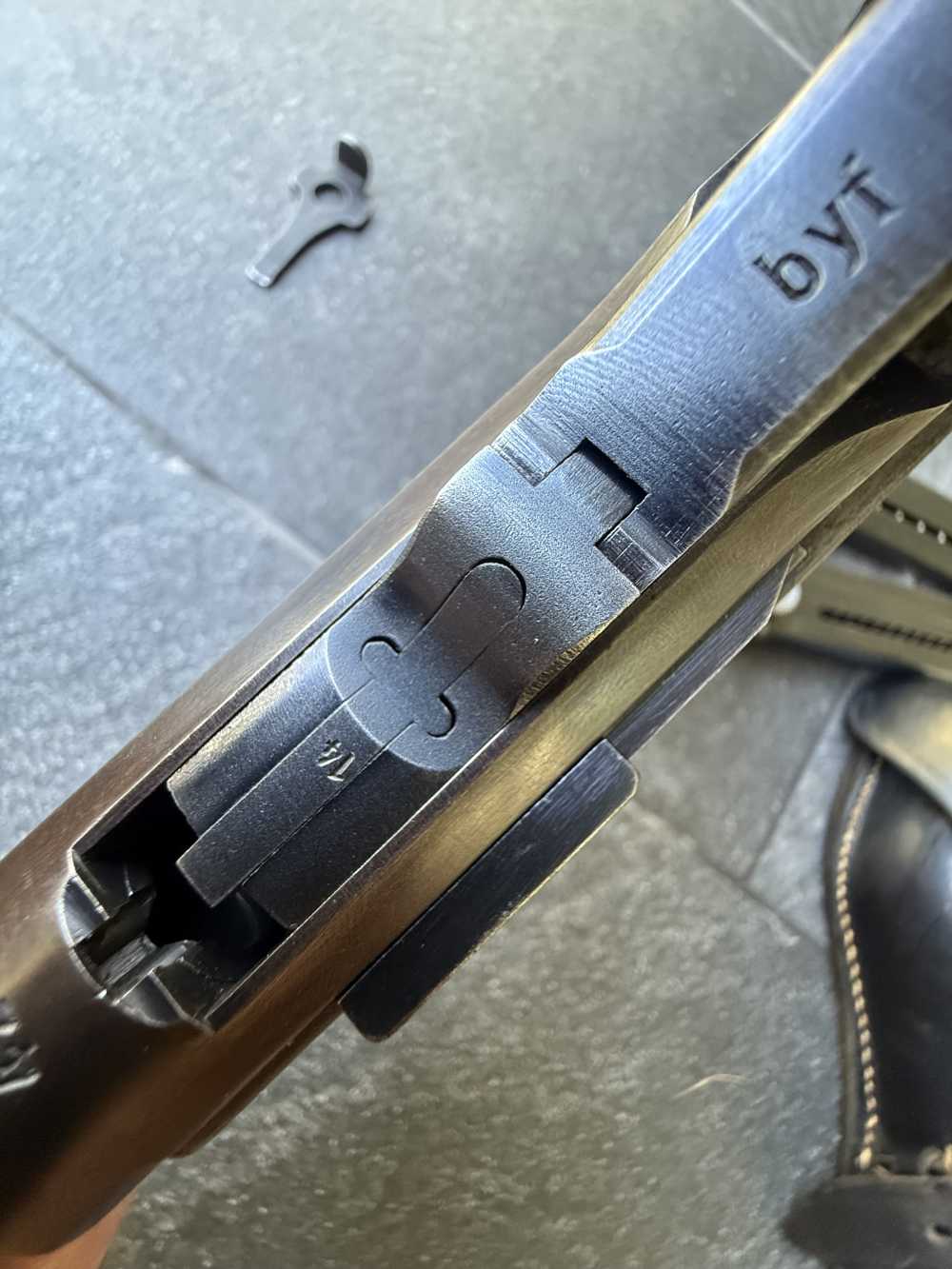 Mauser byf 42 Luger Rig  WWII P08 Pistol, Matching 1942 German Militaria-img-22