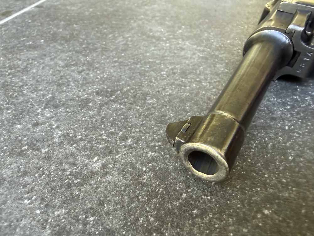 Mauser byf 42 Luger Rig  WWII P08 Pistol, Matching 1942 German Militaria-img-5