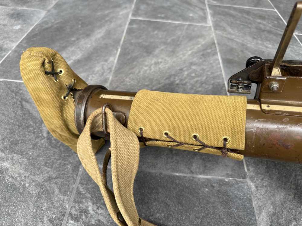 British WWII PIAT Projector Infantry Anti-Tank Launcher w/ Dummy Rocket -img-10