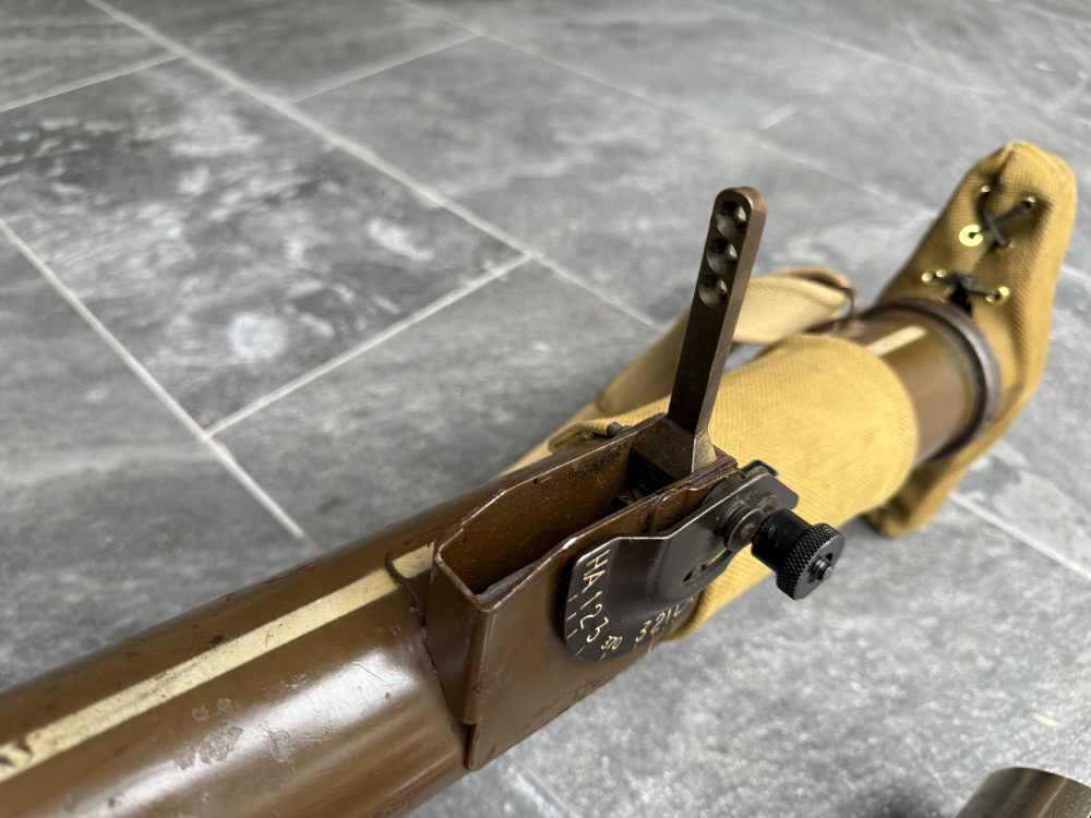 British WWII PIAT Projector Infantry Anti-Tank Launcher w/ Dummy Rocket -img-4