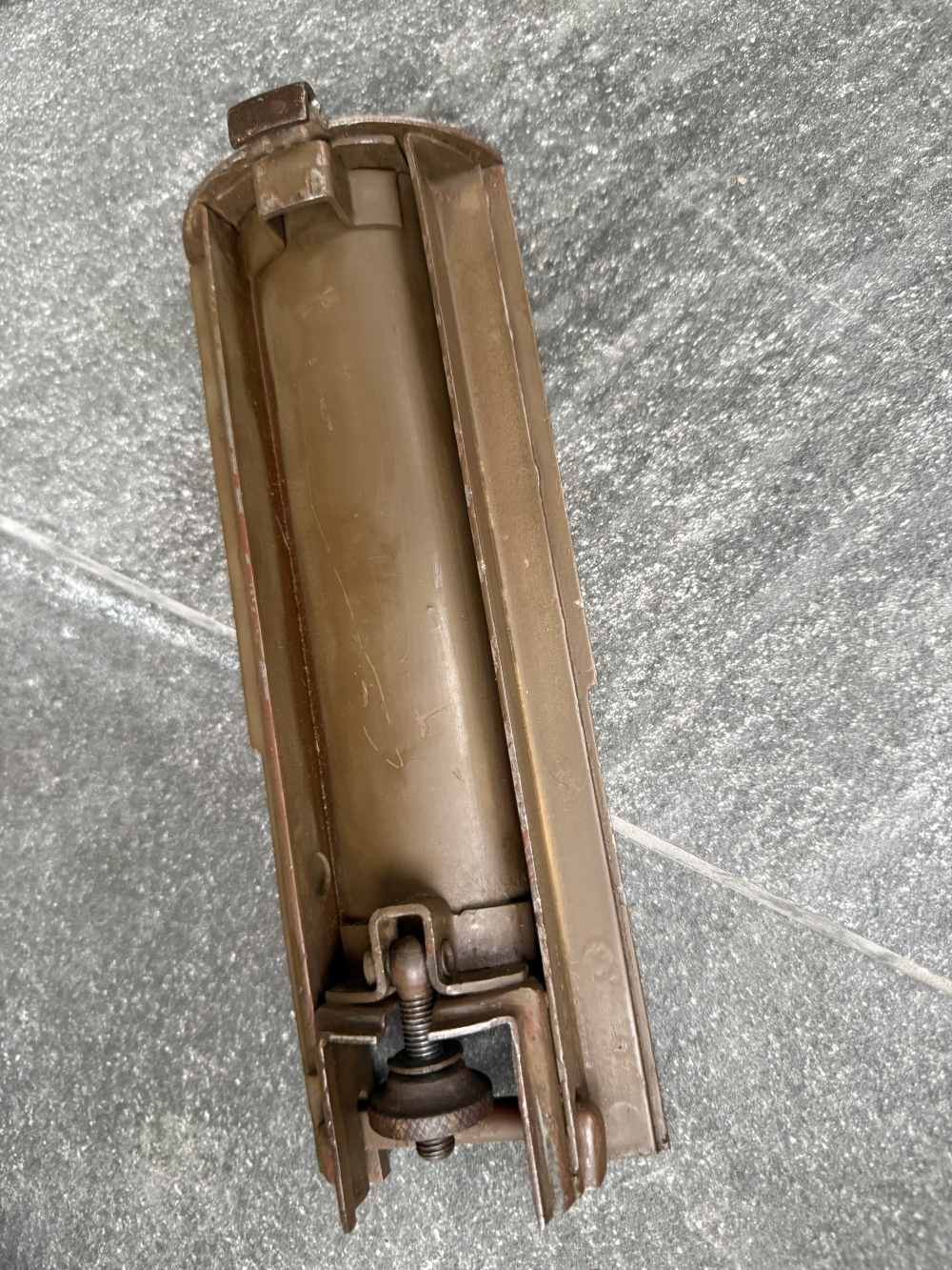British WWII PIAT Projector Infantry Anti-Tank Launcher w/ Dummy Rocket -img-17
