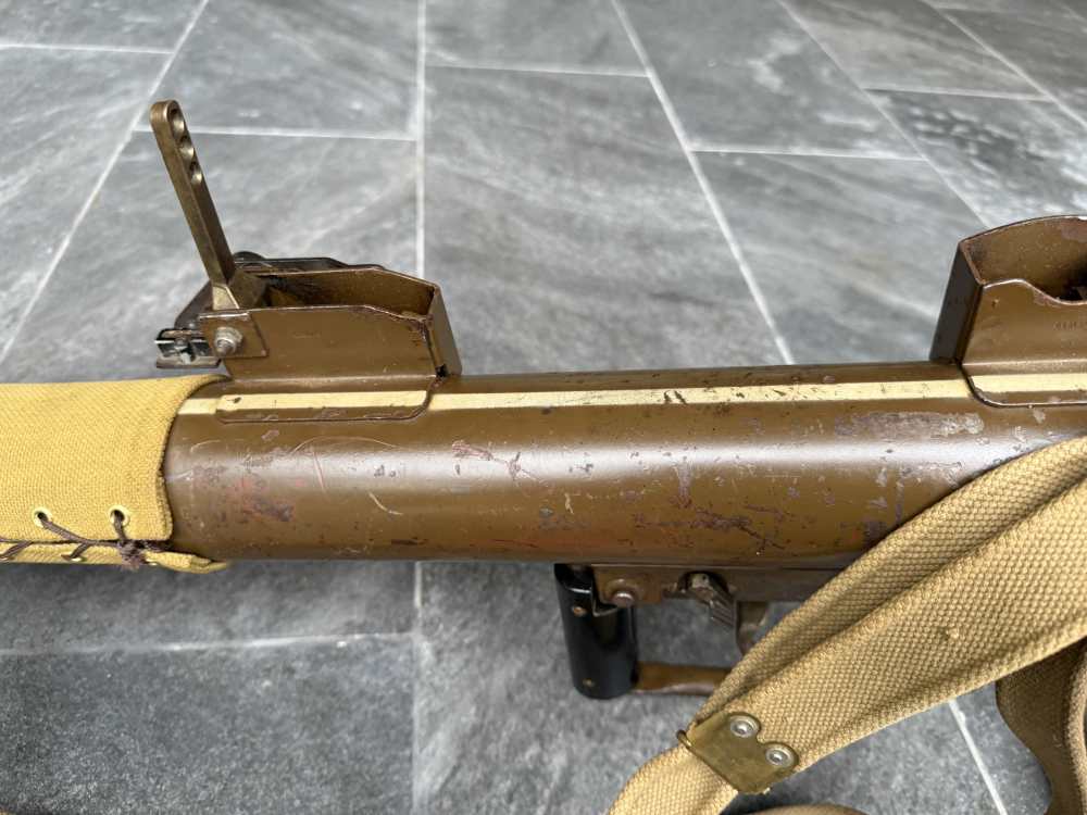British WWII PIAT Projector Infantry Anti-Tank Launcher w/ Dummy Rocket -img-11