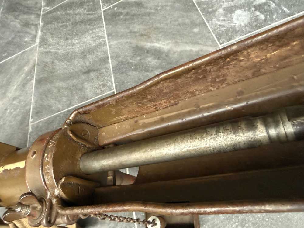 British WWII PIAT Projector Infantry Anti-Tank Launcher w/ Dummy Rocket -img-14