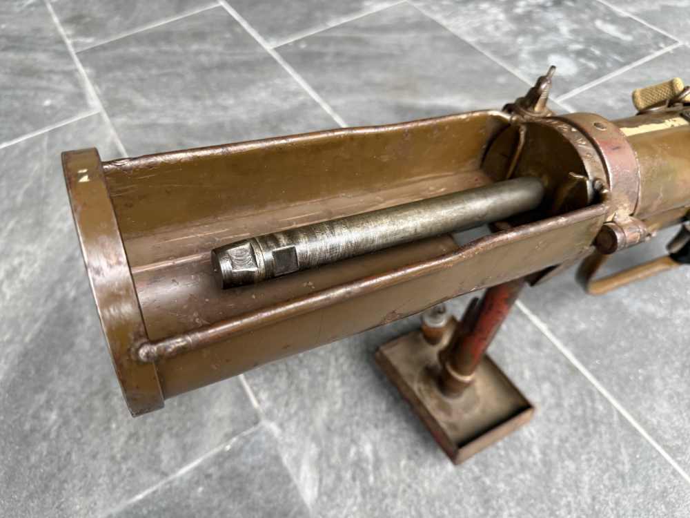 British WWII PIAT Projector Infantry Anti-Tank Launcher w/ Dummy Rocket -img-2