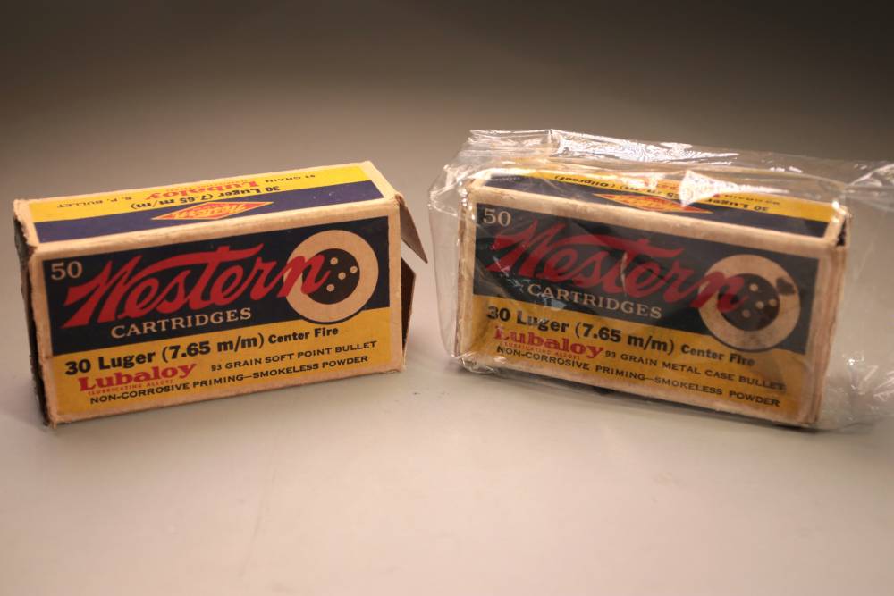 Western 30 LUGER Vintage Ammo (62rds)-img-0